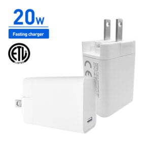 PD20W Foldable US Plug Charger