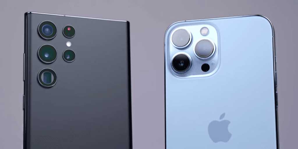 samsung and iphone
